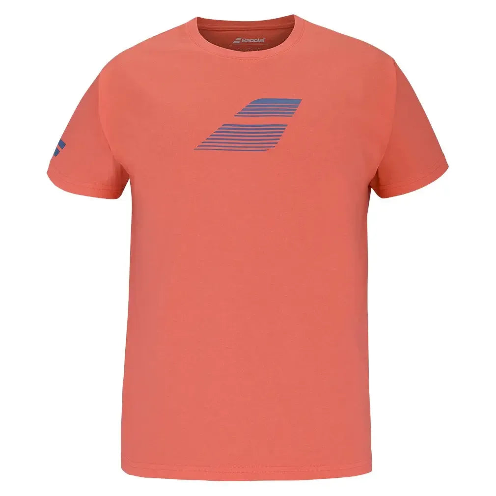 Boys' Exercise Cotton Tennis Tee-Apparel-Babolat-4BS25444-U25-6021-1-Tennis Express