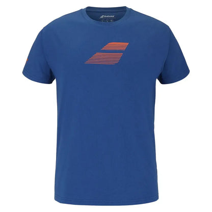 Men's Exercise Big Flag Tennis Tee-Apparel-Babolat-4MS25442-U25-4060-1-Tennis Express