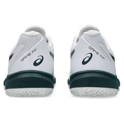 Men's Game FF Tennis Shoes White and Saxon Green