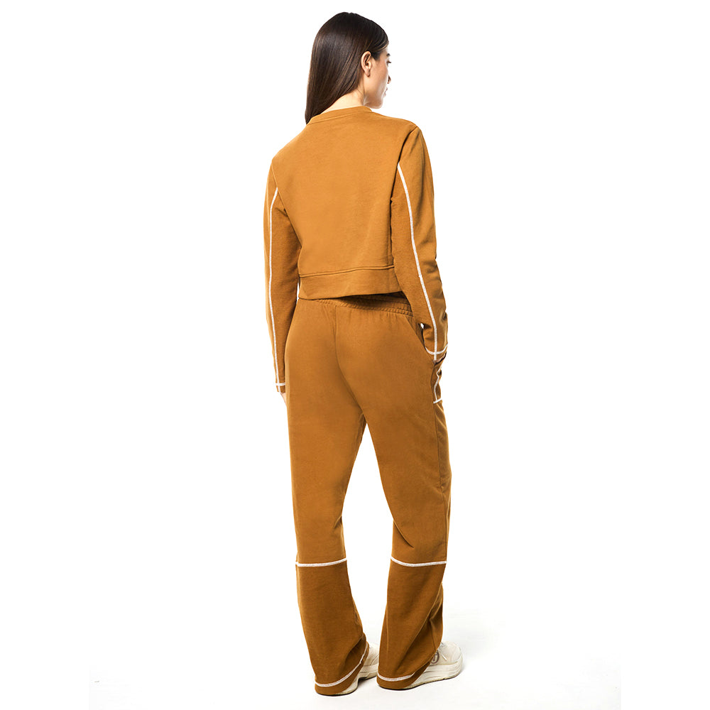 Sergio Tacchini Greta Crewneck - Bronze Brown