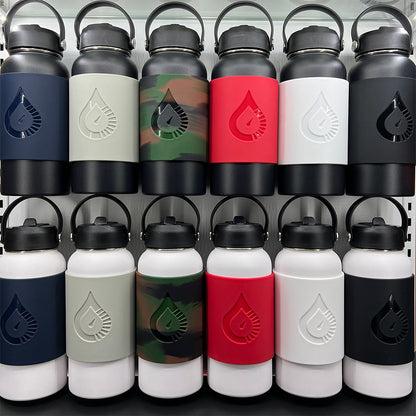 FUELSTATION Black Bottle 32oz + Magnetic Sleeve | 11 Colors