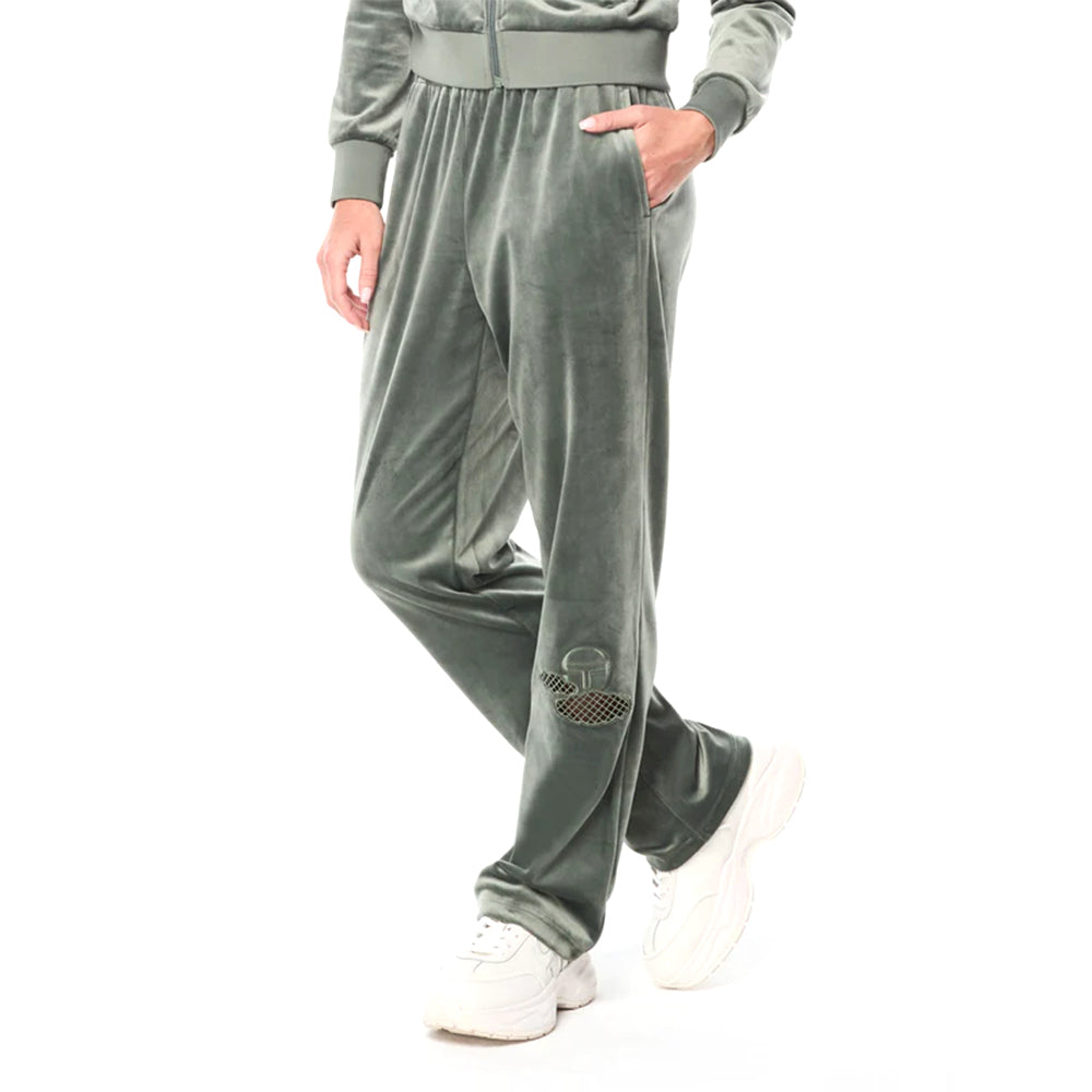 Sergio Tacchini Nuvola Velour Track Pant | Agave Green