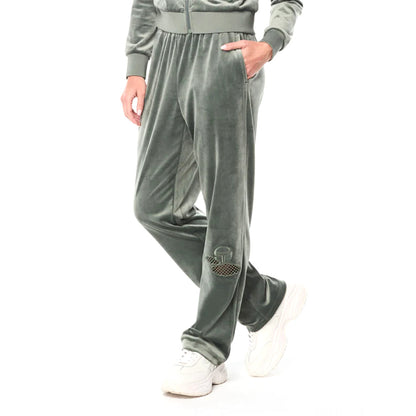 Sergio Tacchini Nuvola Velour Track Pant | Agave Green