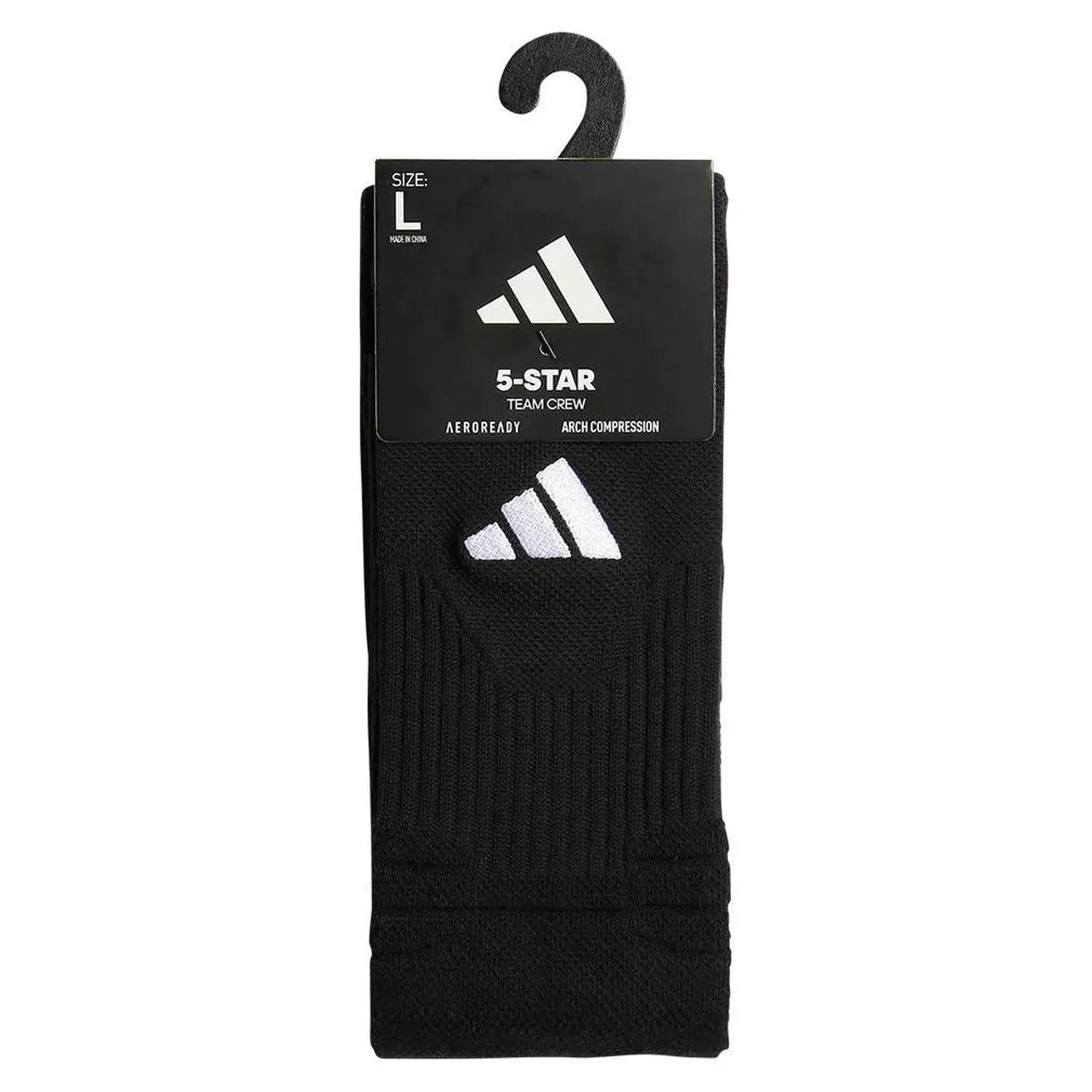 5 - Star Team 2.0 Crew Socks Black and WhiteTienda Tennis