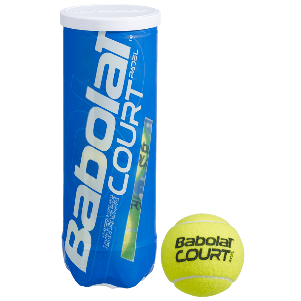 Babolat Balls Court Padel | 3 Ball Can