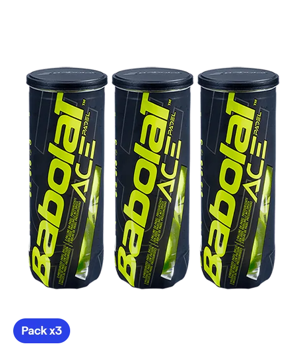 Balls  Babolat Ace (Pack x3)