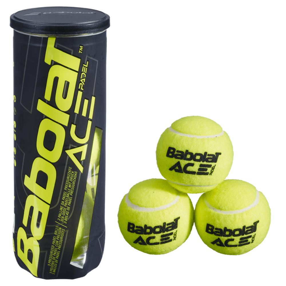 Babolat Ace Padel Balls | 4x Can Bundle