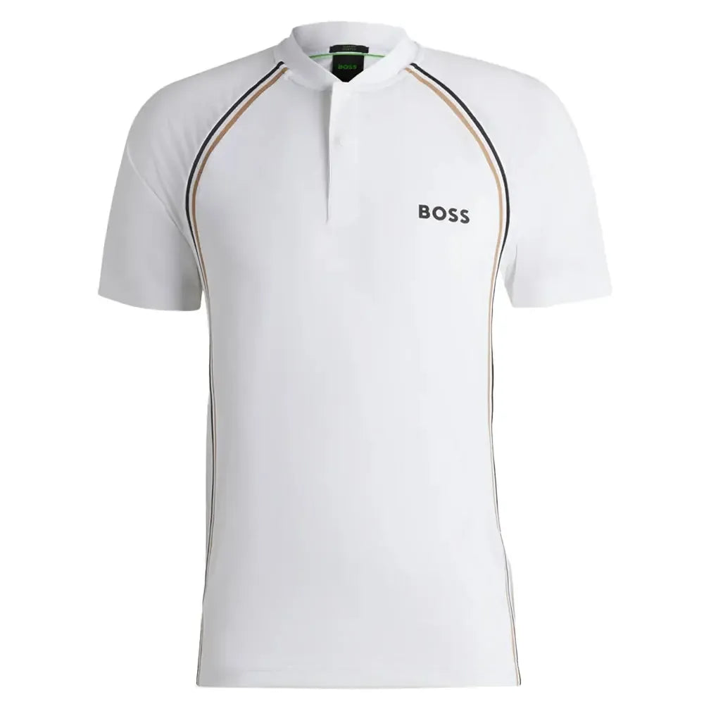 Men's Pariq TOC Mesh Tennis Polo-Apparel-Hugo Boss-50538122_100-3-Tennis Express