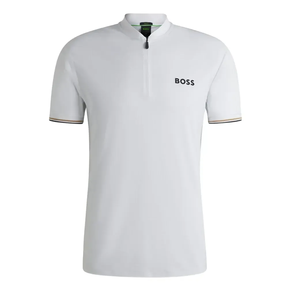 Men's Pariq TOC Ripstop Tennis Polo-Apparel-Hugo Boss-50539093-100U25-3-Tennis Express