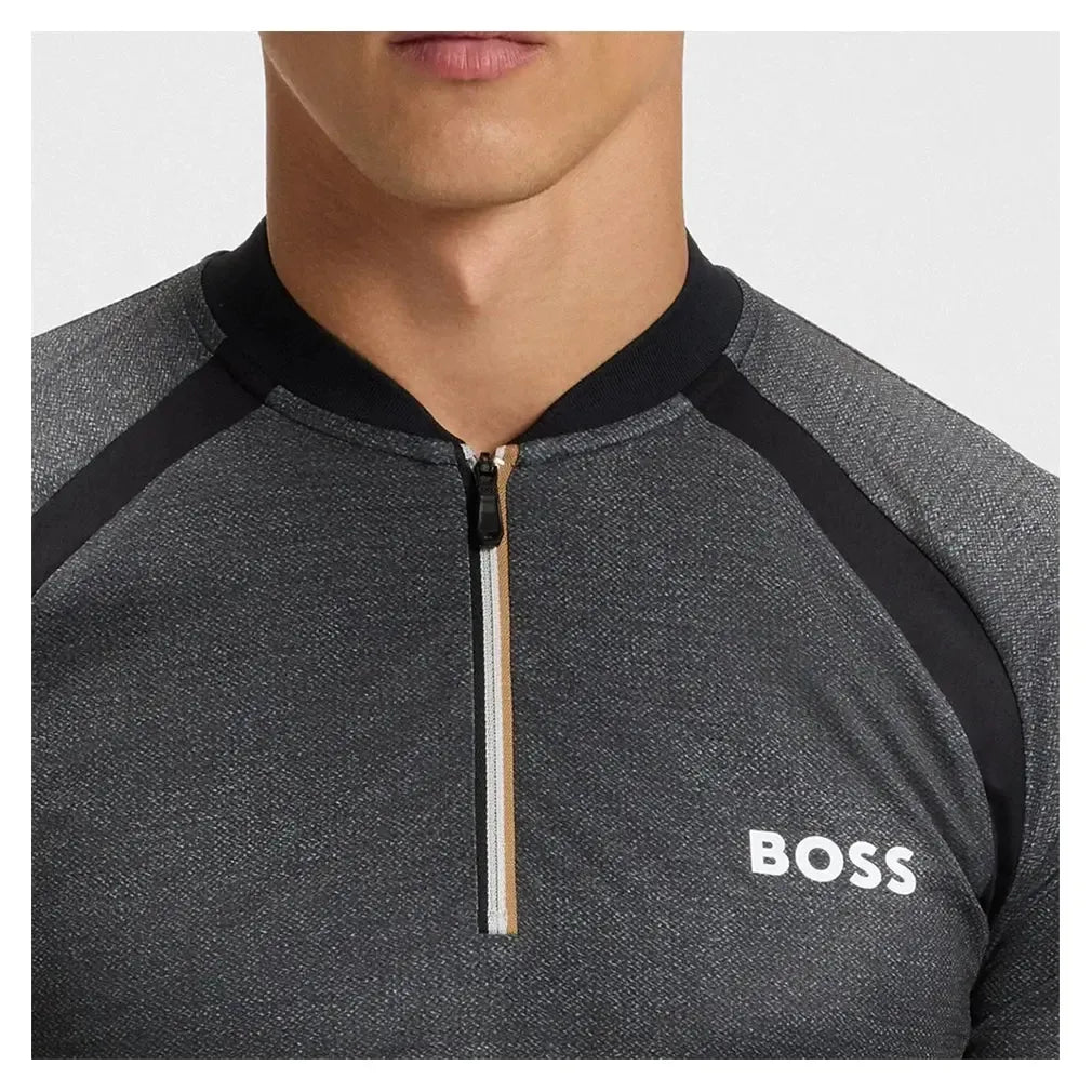 Men's TOC Matchball Tennis Polo Black