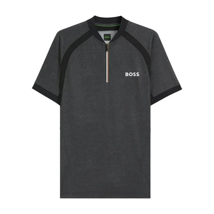 Men's TOC Matchball Tennis Polo Black-Apparel-Hugo Boss-50549498-001BF25-3-Tennis Express