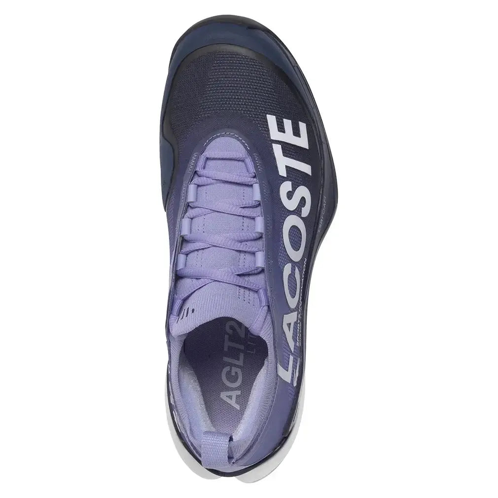 Women's AG-LT25 Lite Tennis Shoes Light Purple and Navy
