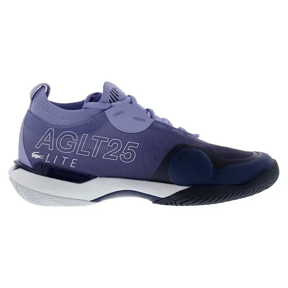 Women's AG-LT25 Lite Tennis Shoes Light Purple and Navy