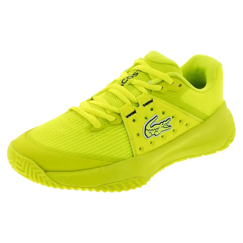 Women's Power Serve Tennis Shoes Yellow-Footwear-Lacoste-50SFA0148-2T7F2506copy-Tennis Express