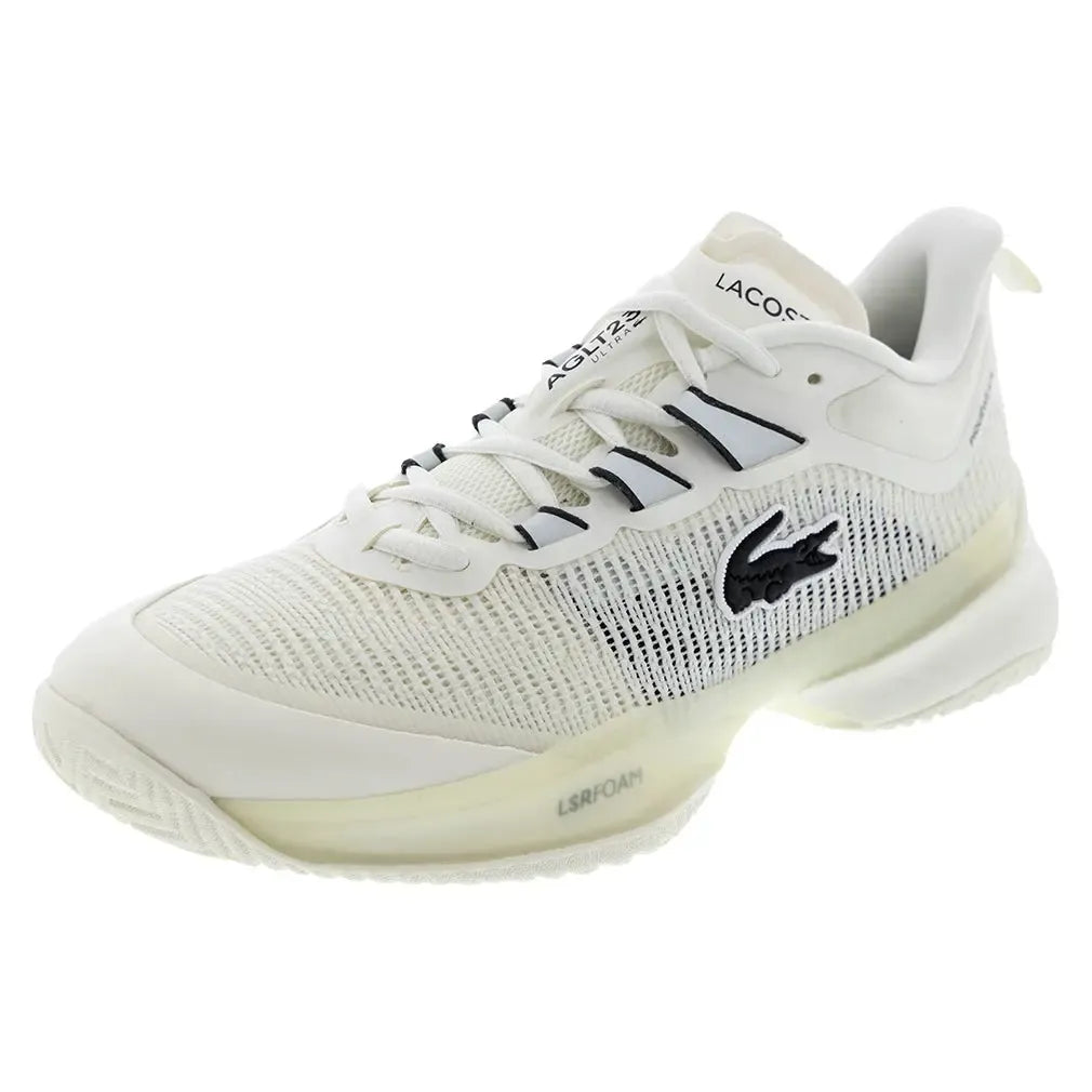 Men's AG-LT23 Ultra Tennis Shoes Off White-Footwear-Lacoste-50SMA0008-18CF25-Tennis Express