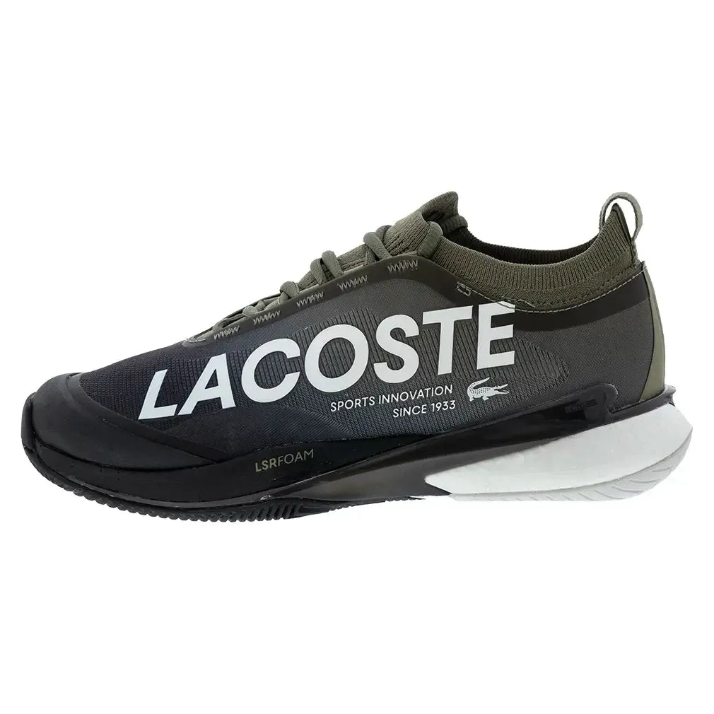 Men's AG-LT25 Lite Tennis Shoes Khaki and Black