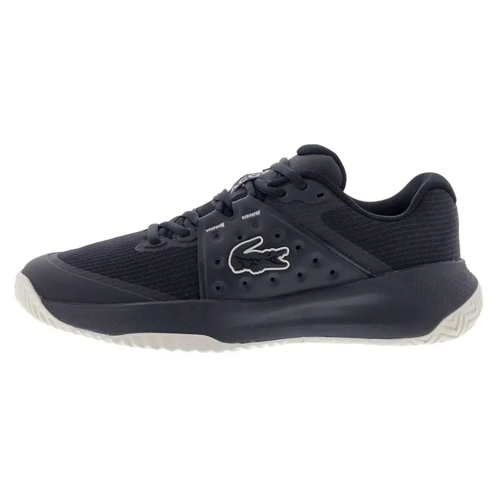 Men's Power Serve Tennis Shoes Black and Off White