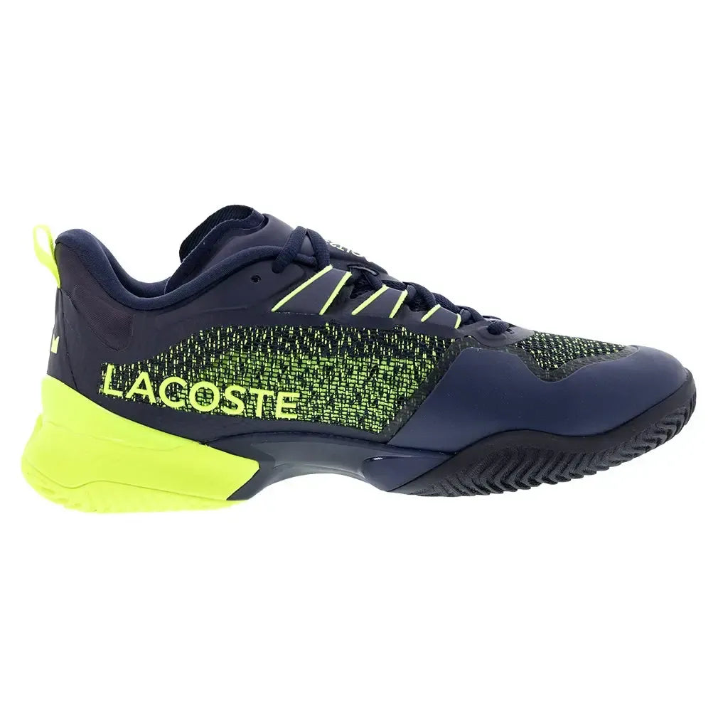 Men's Daniil Medvedev AG-LT23 Ultra Clay Tennis Shoes Navy and Yellow