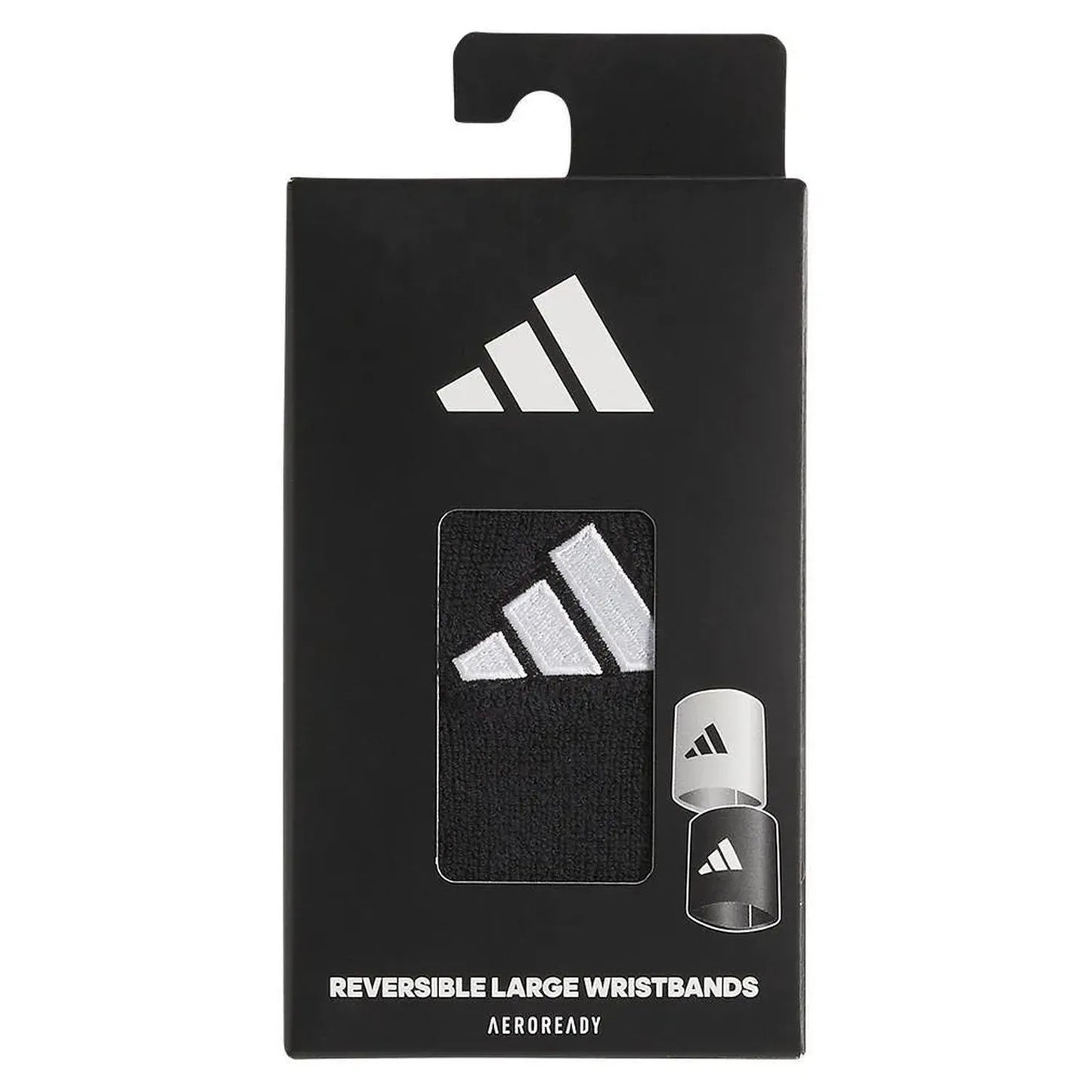 Interval Large Reversible 2.0 Wristband Black and White