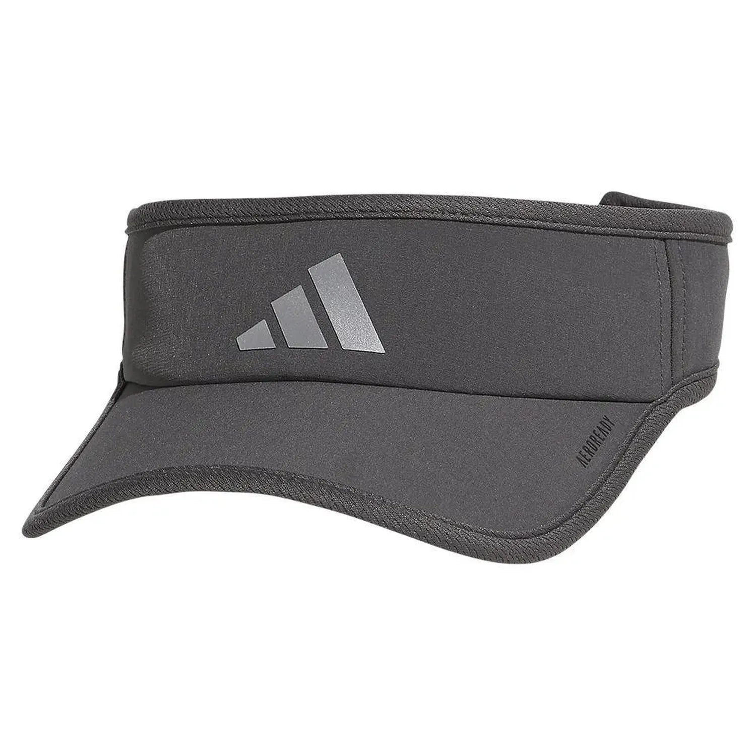 Menâ€™s Superlite 3 Visor Grey Six and Silver Metallic-Apparel-Adidas-5158652-1-Tennis Express