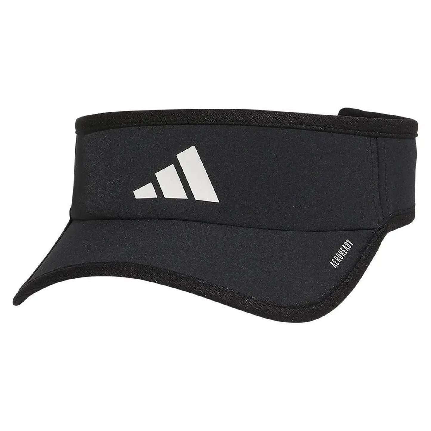 Menâ€™s Superlite 3 Visor Black and White-Apparel-Adidas-5158694-1-Tennis Express