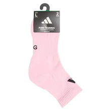 Pure Training 2-Pack High Quarter Socks True Pink and Black