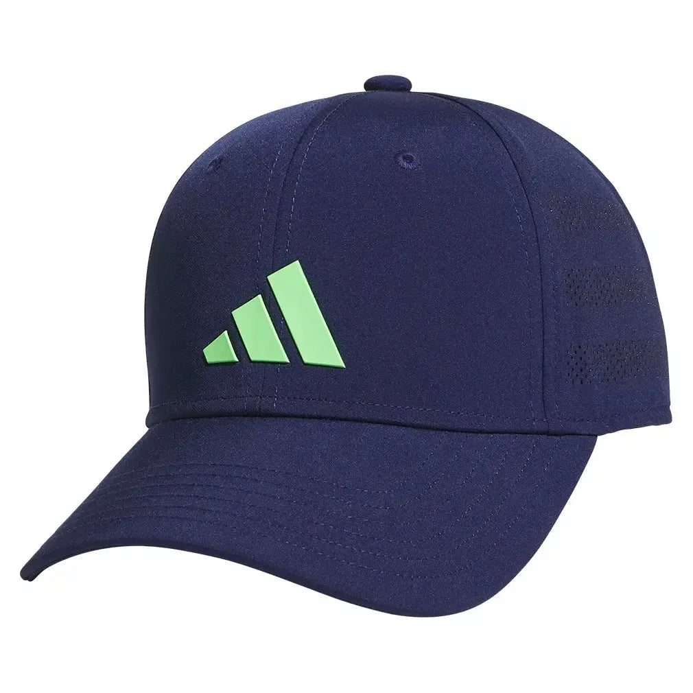 Juniors' Gameday 2 Snapback Dark Blue and Lime Burst Green-Apparel-Adidas-5160084-Tennis Express