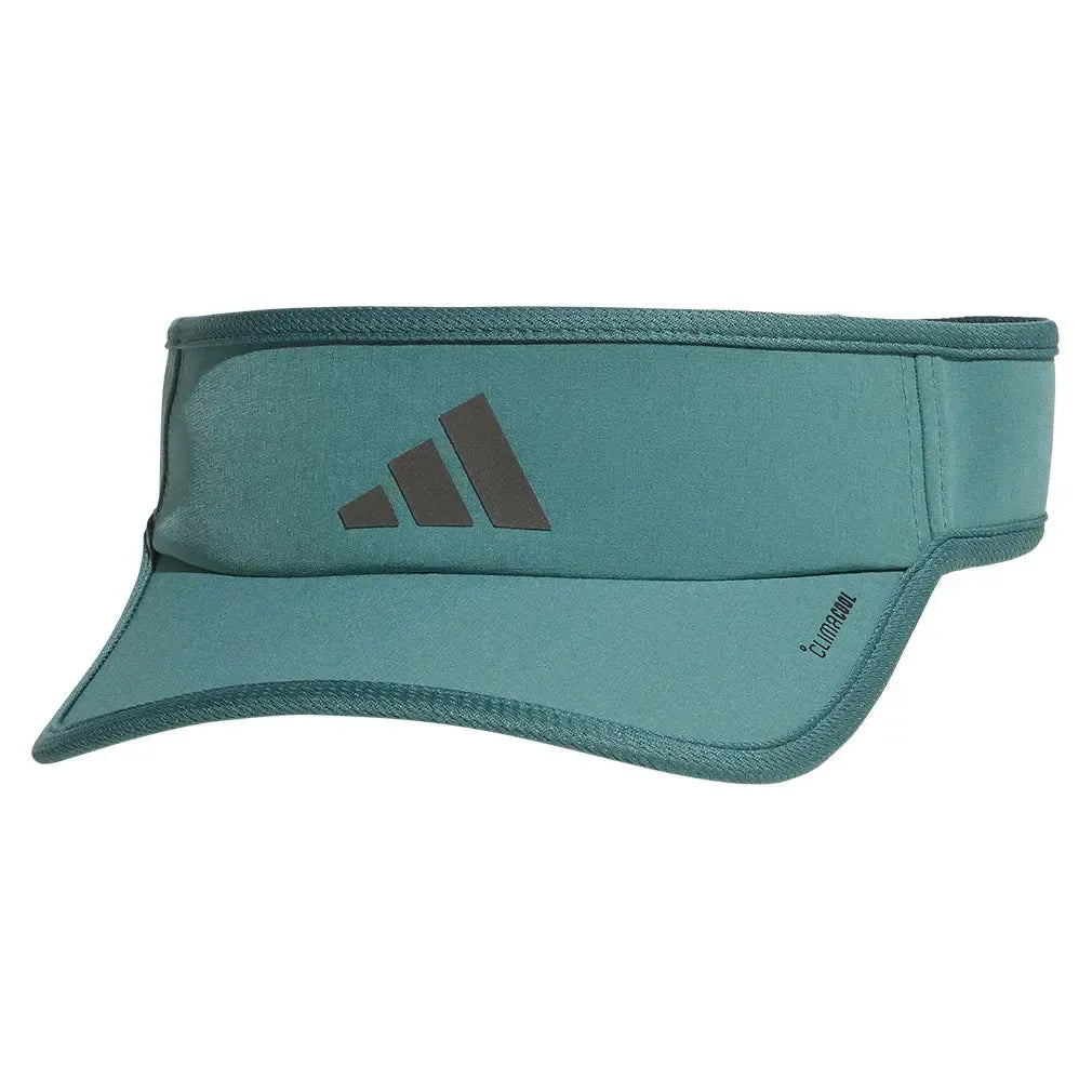 Men's Superlite 3 Visor Preloved Teal Green and Black-Apparel-Adidas-5160144_01-Tennis Express