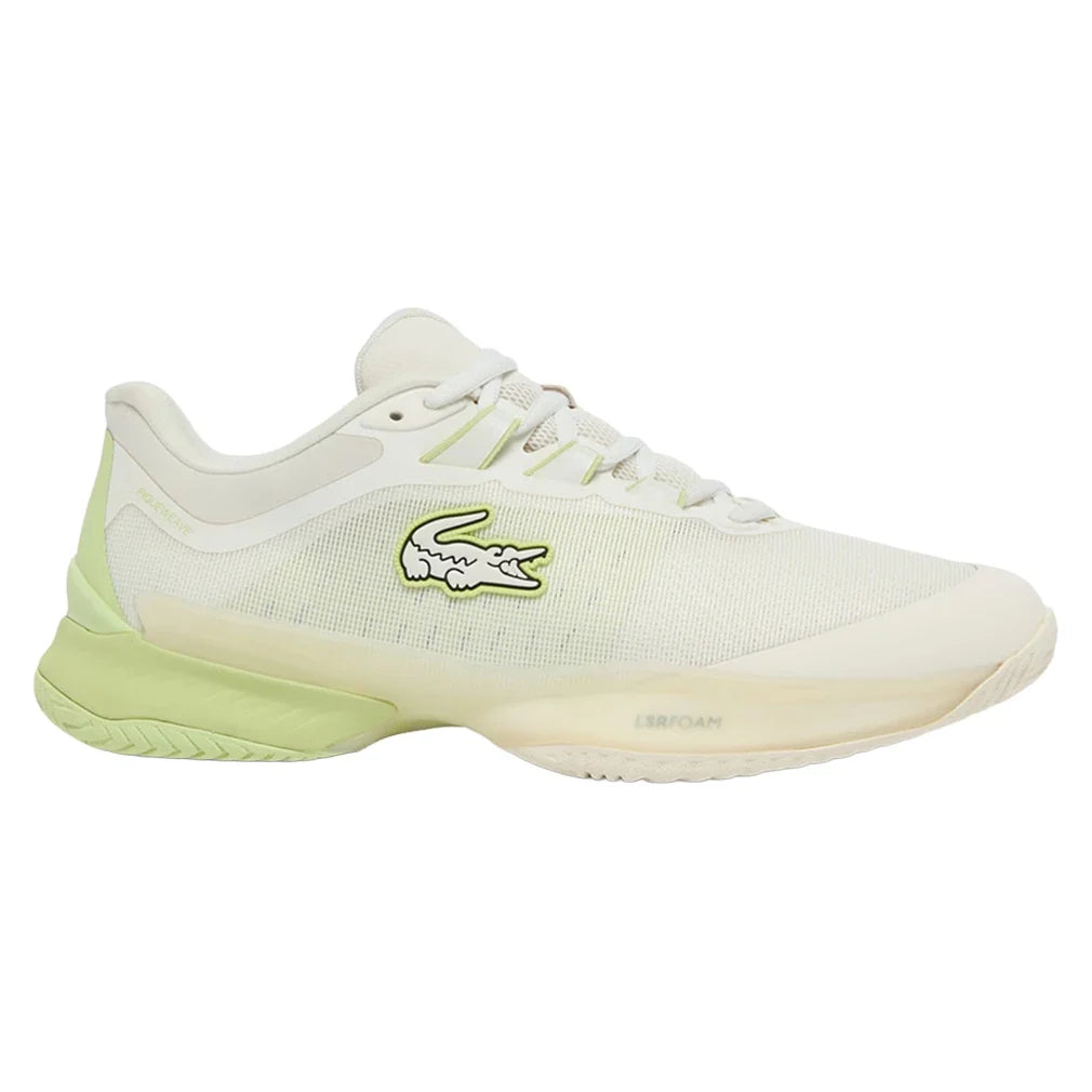 Men's AG-LT Ultra Tennis Shoes Off White and Light Green