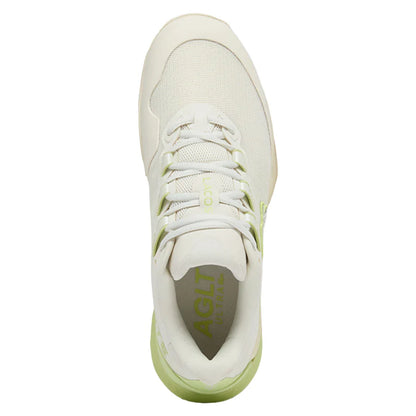 Men's AG-LT Ultra Tennis Shoes Off White and Light Green
