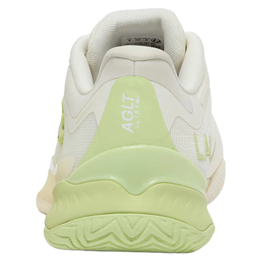 Men's AG-LT Ultra Tennis Shoes Off White and Light Green