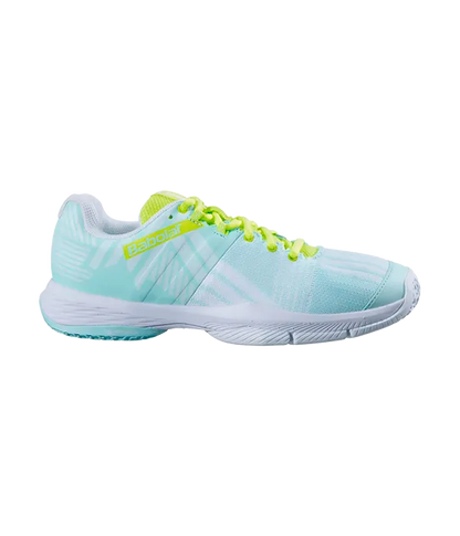 Padel Shoes Babolat Sensa Blue/Sulphur Spring Mujer