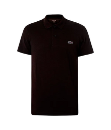 Polo Lacoste Regular Fit Algodon Negro