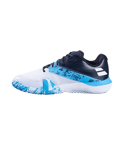 Padel Shoes Babolat Movea 2 White/Cyan Blue 2025