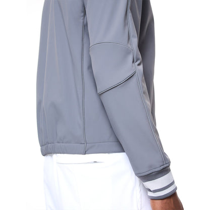 Sergio Tacchini Ibrido Technical Fleece Jacket - Quiet Shade