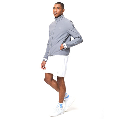 Sergio Tacchini Ibrido Technical Fleece Jacket - Quiet Shade