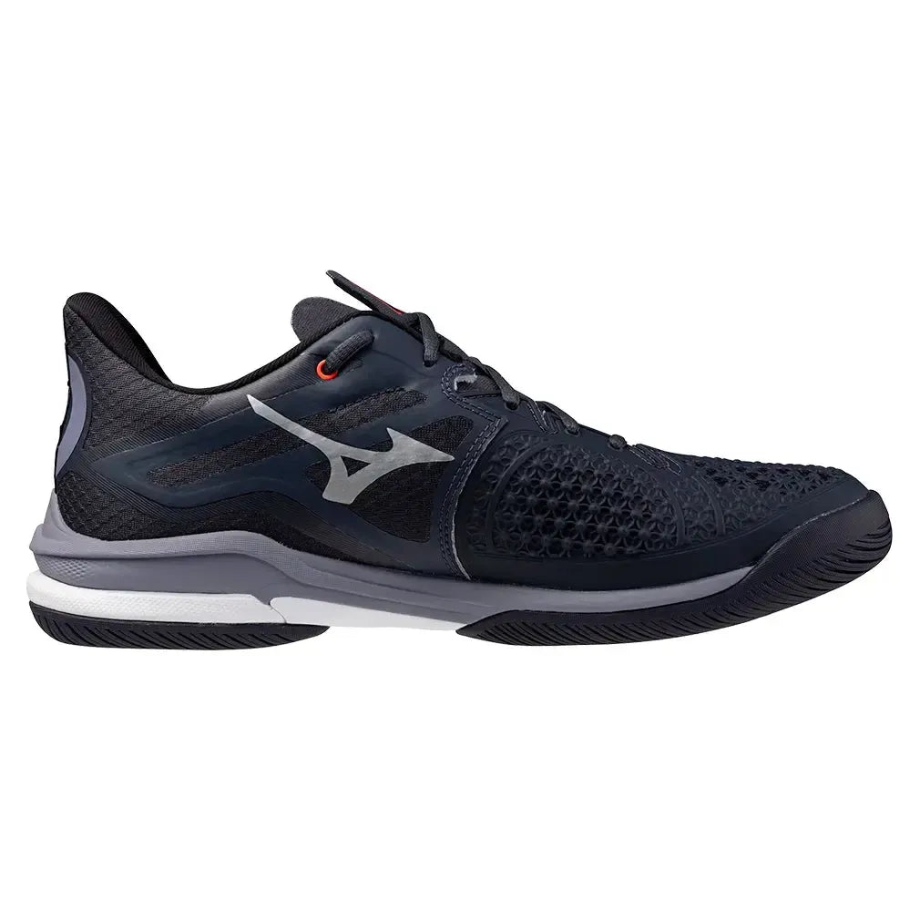 Men's Wave Exceed Tour 6 AC Tennis Shoes Odyssey Grey and White