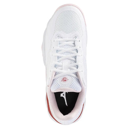 Women's Wave Enforce Court AC Tennis Shoes White and Pinkesque