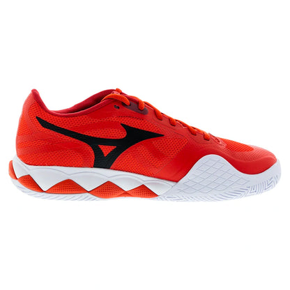 Men's Wave Enforce Tour 2 AC Tennis Shoes Fiery Red and White