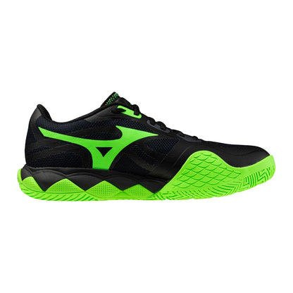 Men's Wave Enforce Tour 2 AC Tennis Shoes Black and Glowing Apple