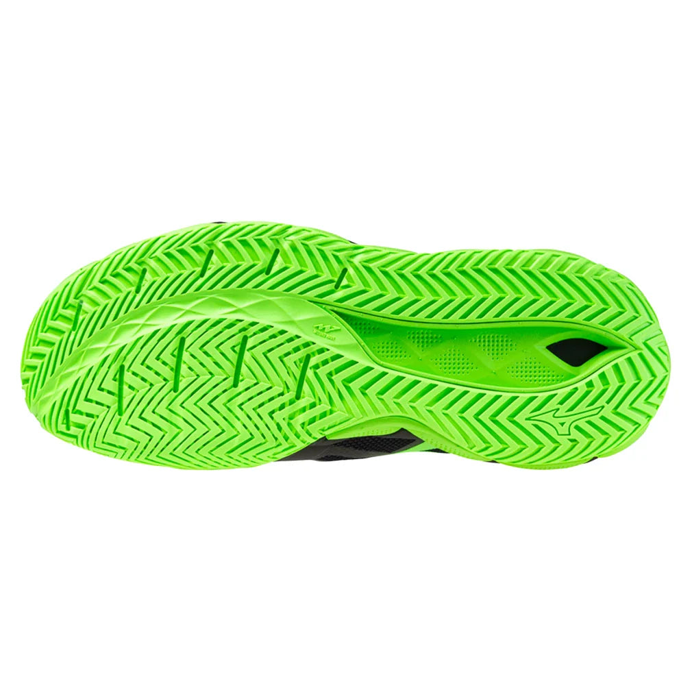 Men's Wave Enforce Tour 2 AC Tennis Shoes Black and Glowing Apple