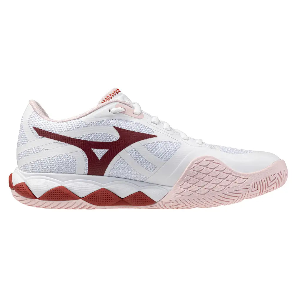 Women's Wave Enforce Tour 2 AC Tennis Shoes White and Pinkesque