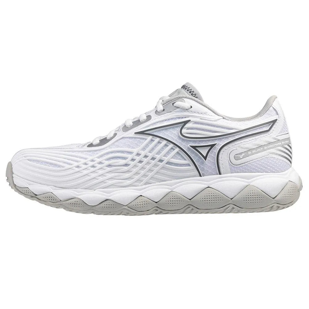 Women's Wave Enforce Tour 2 Tennis Shoes White and Silver