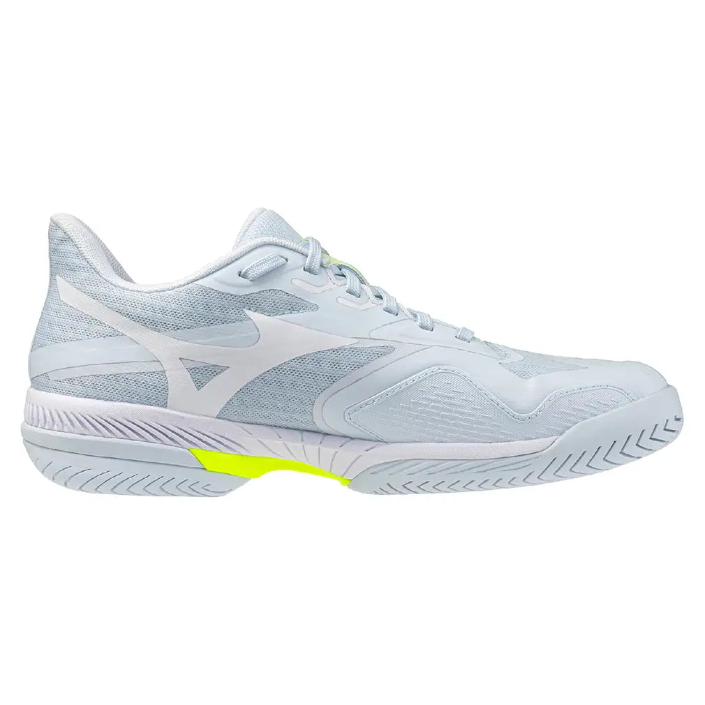 Women's Wave Exceed Court AC Tennis Shoes Ice Water and Lightning Yellow
