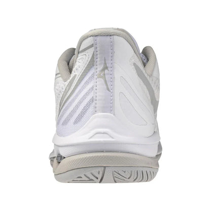 Women's Wave Exceed Tour 7 AC Tennis Shoes White and Harbor Mist