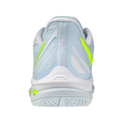 Women's Wave Exceed Tour 7 AC Tennis Shoes Ice Water and Lightning Yellow