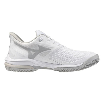 Women's Wave Exceed Tour 7 Clay Court Tennis Shoes White and Harbor Mist