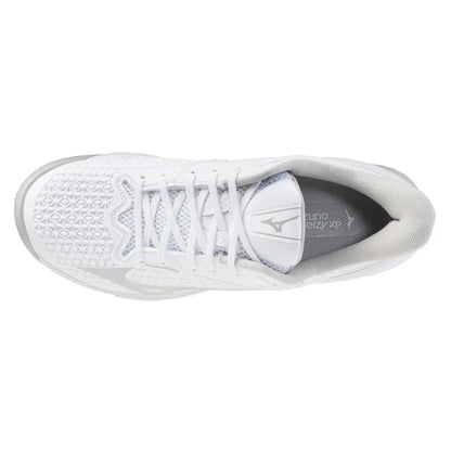 Women's Wave Exceed Tour 7 Clay Court Tennis Shoes White and Harbor Mist