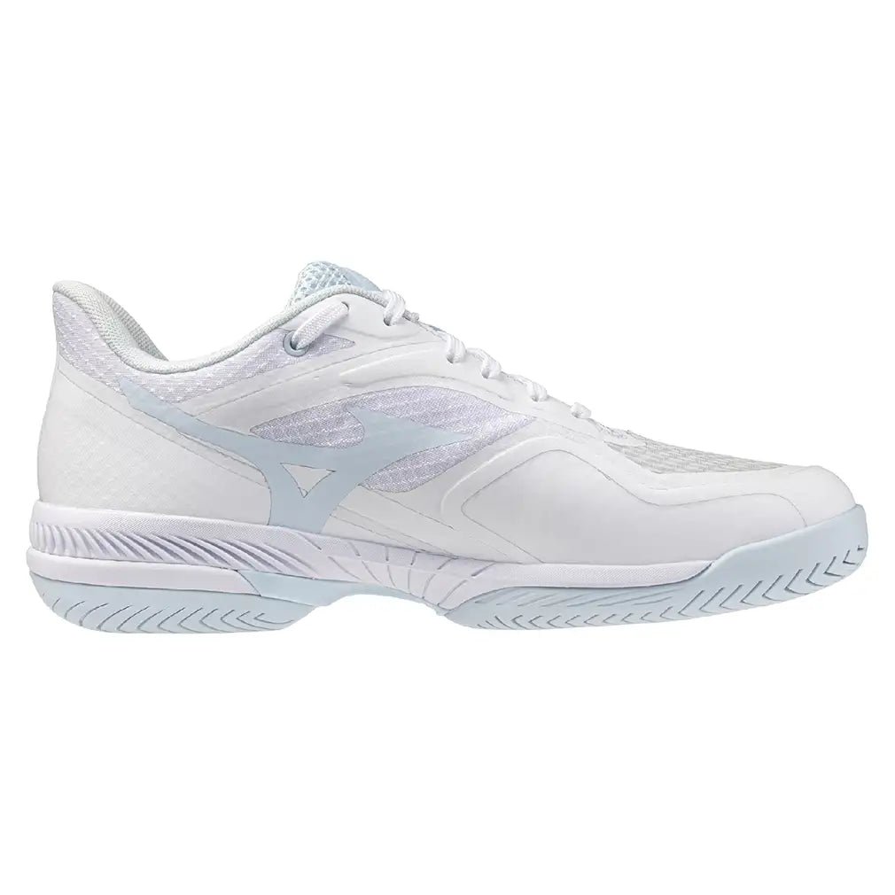 Women's Wave Strike AC Pickleball Shoes White and Ice Water