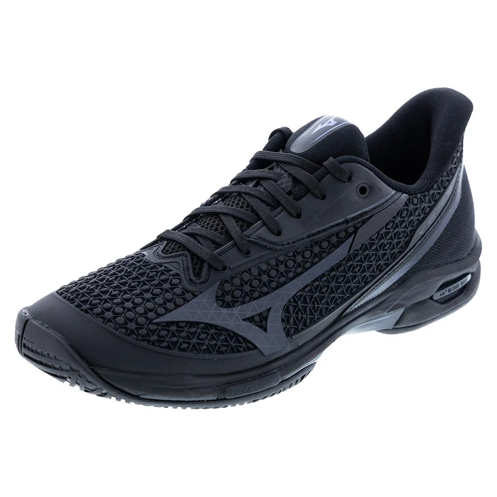 Unisex Wave Exceed Tour 7 AC Tennis Shoes Black-Footwear-Mizuno-550124-9090copy-704873Tennis Express